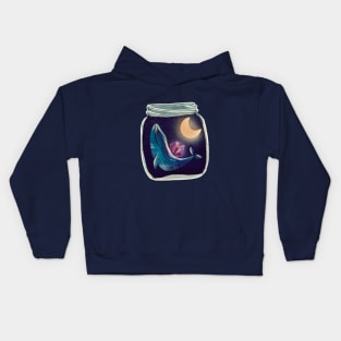 Crystal Whale Kids Hoodie